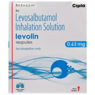 Levolin 0.63mg Respules