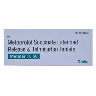 Metolar TL 50 Tablet