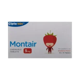 Montair 5mg Chewable Tablet Strawberry
