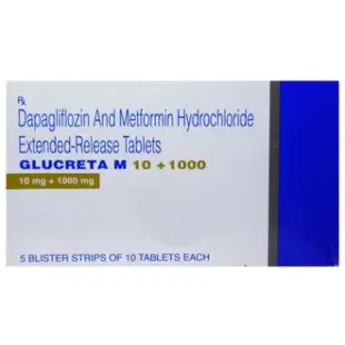Glucreta M 10/1000 Tablet ER