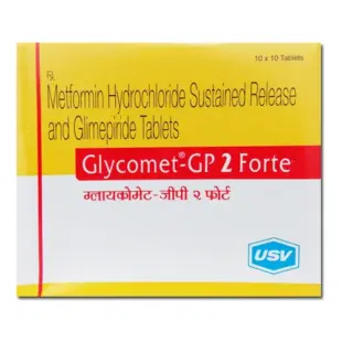 Glycomet-GP 2 Forte Tablet PR