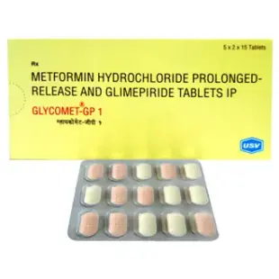 Glycomet-GP 1 Tablet PR