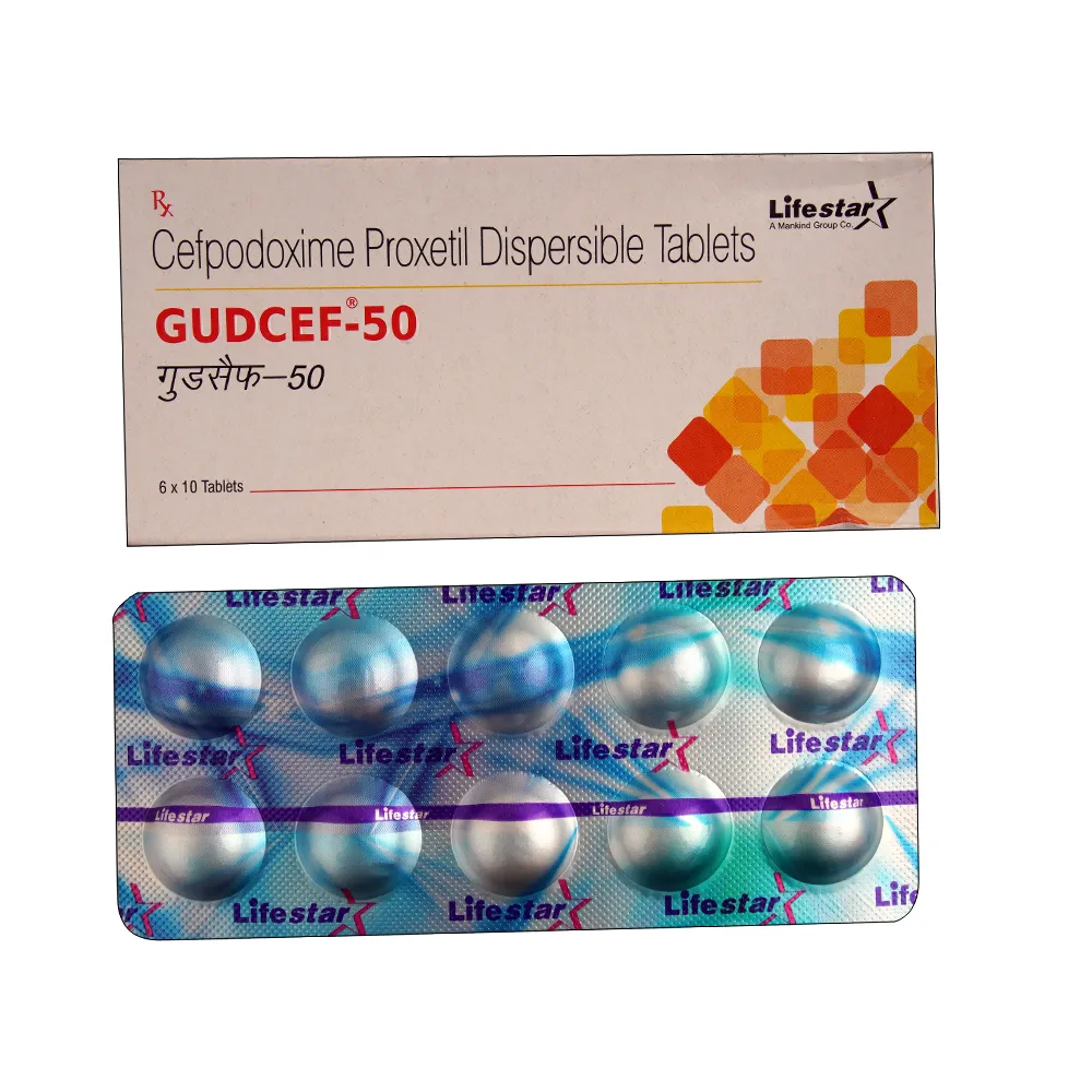 Gudcef 50mg Tablet DT