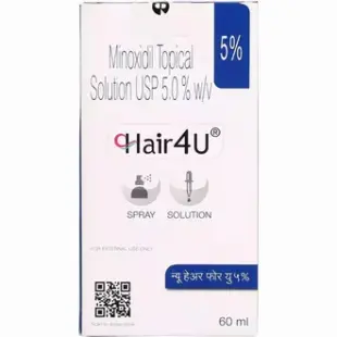 Hair 4U 5% Solution, 60 ml