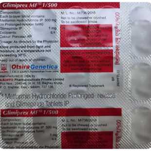 Glimiprex MF 1/500 Tablet PR