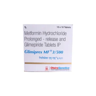 Glimiprex MF 3mg/500mg Tablet PR