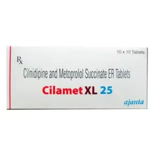 Cilamet XL 10/25 Tablet ER'1*15