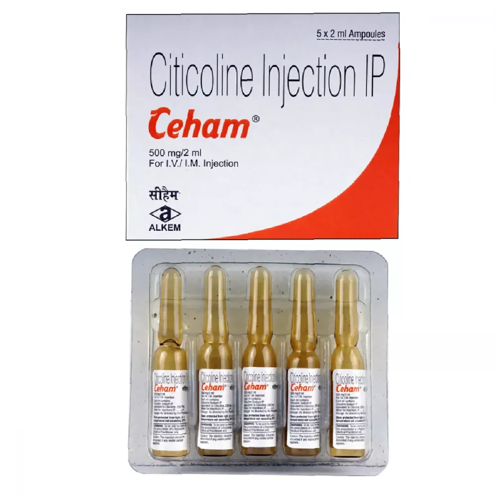 Ceham 250 mg Injection 2 ml