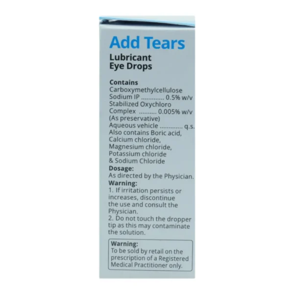 Add Tears Lubricant Eye Drop - Image 2