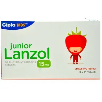 Junior Lanzol 15mg Tablet DT 1*10
