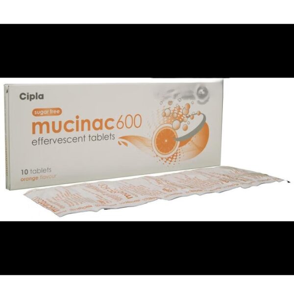 Mucinac 600 Effervescent Tablet