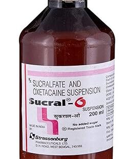 Sucral-O - Bottle of 200ml Suspension