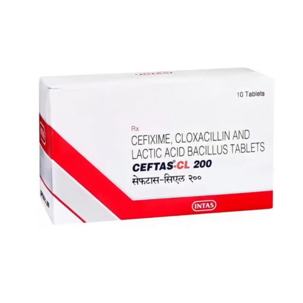 Ceftas CL 200 mg Tablet - Image 2