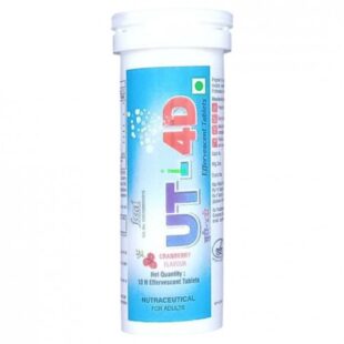 UT-4D Cranberry Flavour Adults Effervescent Tablet 10's