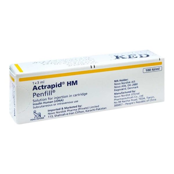 Actrapid HM Penfill (3ml Each) - Image 3