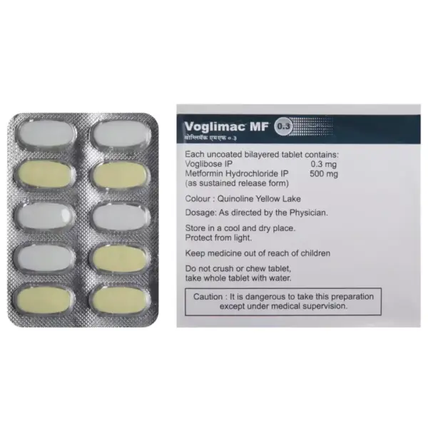 Voglimac MF 0.3 Tablet SR