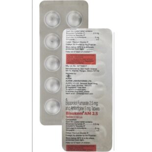Bisokem AM 5mg/2.5mg Tablet'1*10