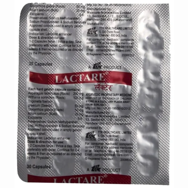 Lactare Capsule 30 - Image 2