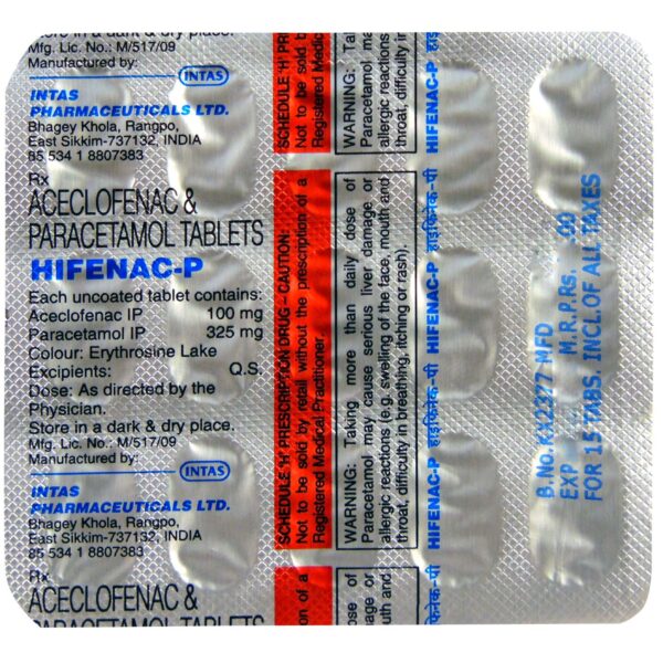Hifenac-P Tablet - Image 2