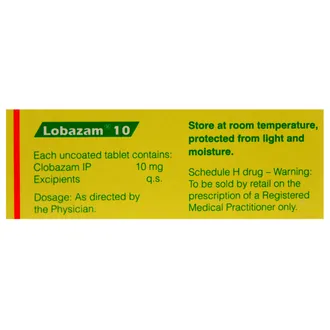 Lobazam 10mg Tablet - Image 2