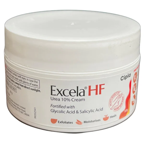 Excela HF Urea 10% Cream 50 gm - Image 2