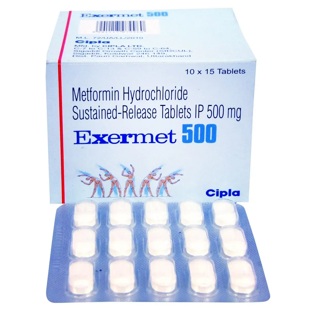 Exermet 500 SR Tablet 1*15