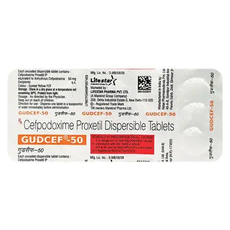 Gudcef 50mg Tablet DT - Image 2