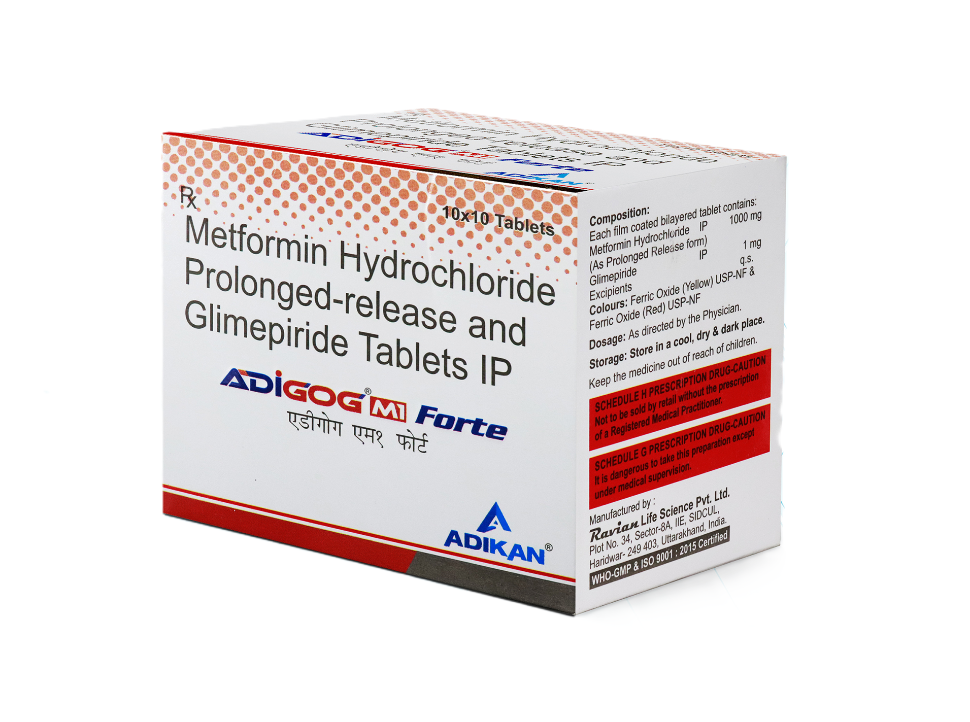 ADIGOG M1 FORTE'1*10