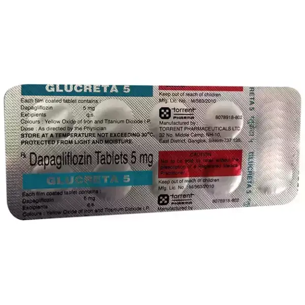 GLUCRETA 5MG Tablet - Image 2