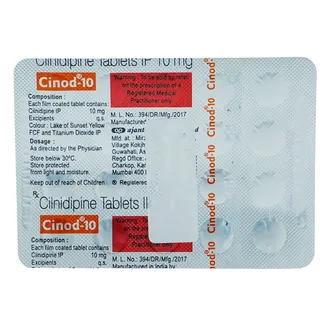 Cinod 10mg Tablet'1*20 - Image 2