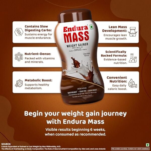 Endura Mass Weight Gai - Image 2