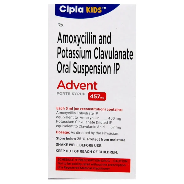 Advent Forte 457mg Syrup Tangy Orange - Image 2