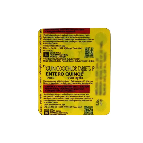 Enteroquinol 250mg Tablet - Image 2