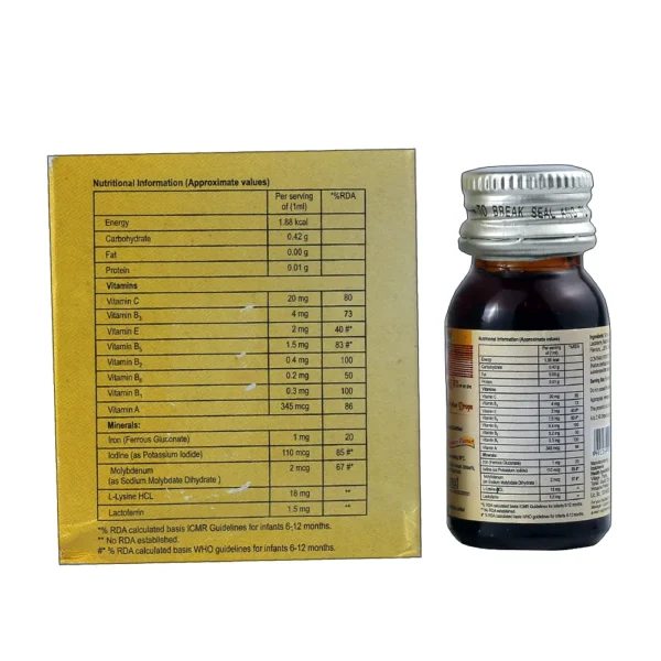 A to Z NS Oral Drops Mango - Image 3