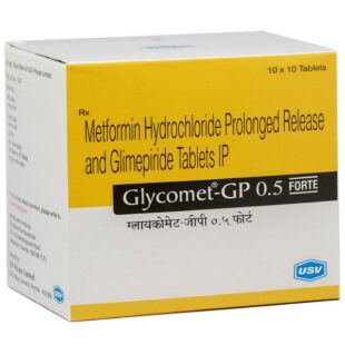 Glycomet-GP 0.5 Tablet PR
