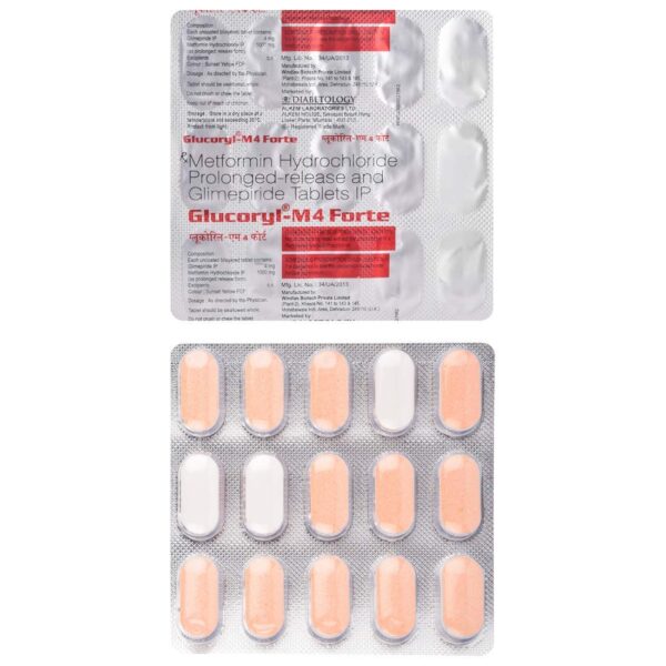 Glucoryl-M4 Forte Tablet PR - Image 2