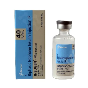 Insugen 50/50 Suspension for Injection 100IU/ml