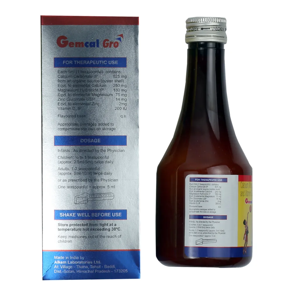 Gemcal Gro Suspension 200 ml - Image 2