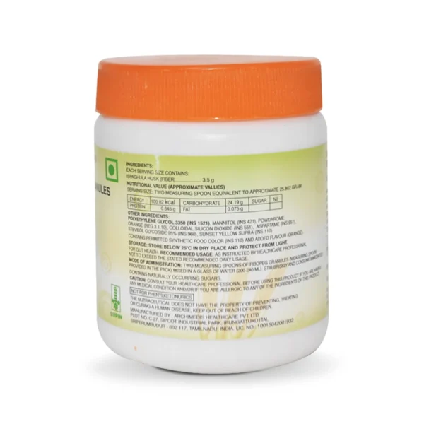 Fibopeg Granules Orange Sugar Free - Image 2