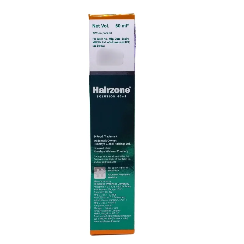 Himalaya Hairzone Solution - 60ml - Image 2