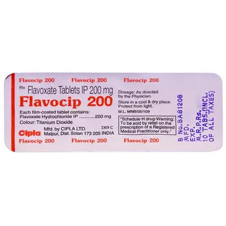 Flavocip 200 Tablet 1*10 - Image 2