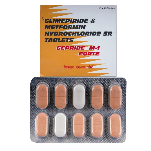 Gepride M 1 Forte Tablet - Image 2