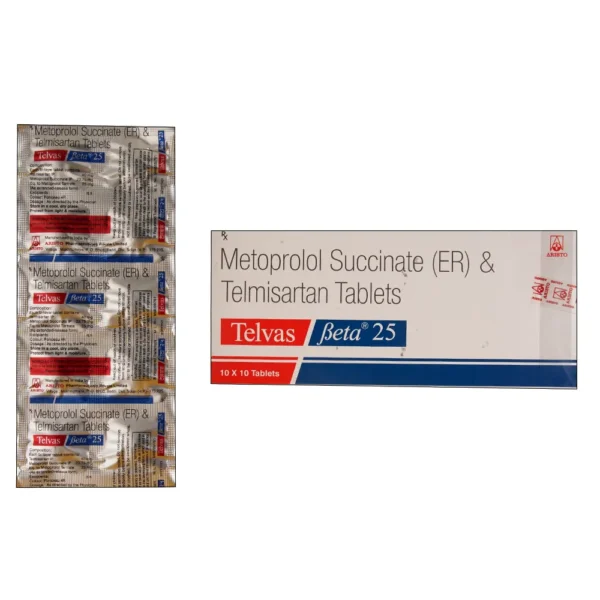 Telvas Beta 25 Tablet ER