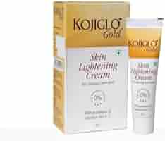 Kojiglo -Gold Skin Lightening Cream with Vitamin B3 & C | For Clearing Dark Spots