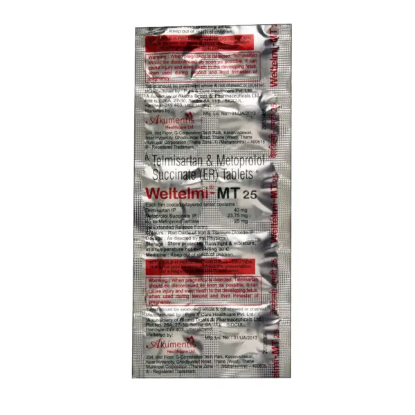 Weltelmi MT 25mg Tablet