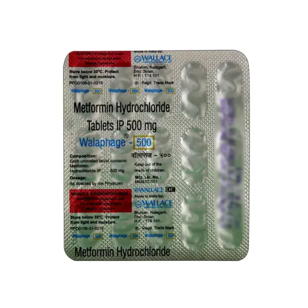 Walaphage 500 Tablet - Image 2