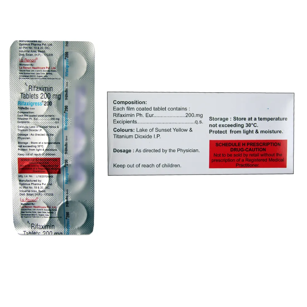 Rifaxigress 200 Tablet - Image 2