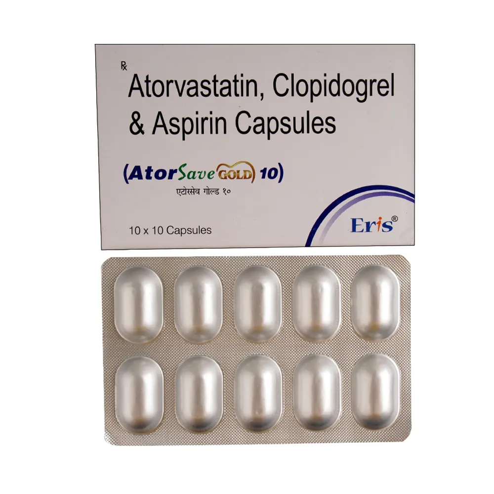 Atorsave Gold 75mg/10mg/75mg Capsule