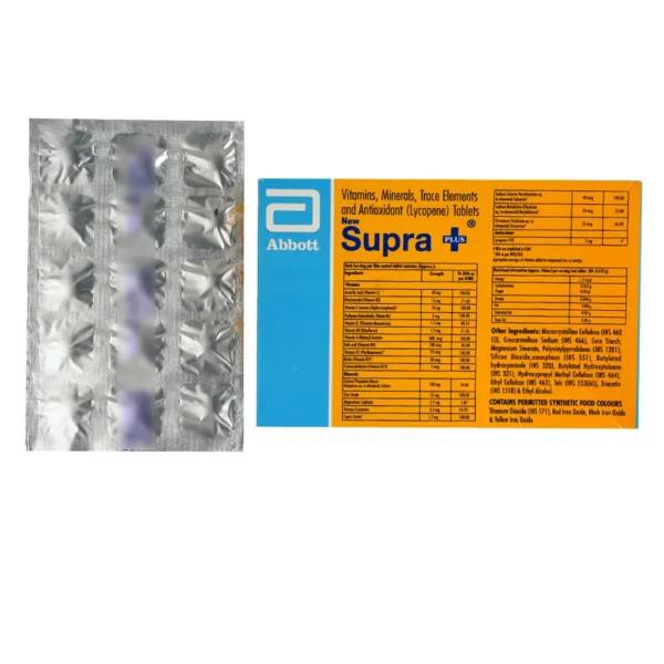 New Supra Plus Tablet Gluten Free - Image 2