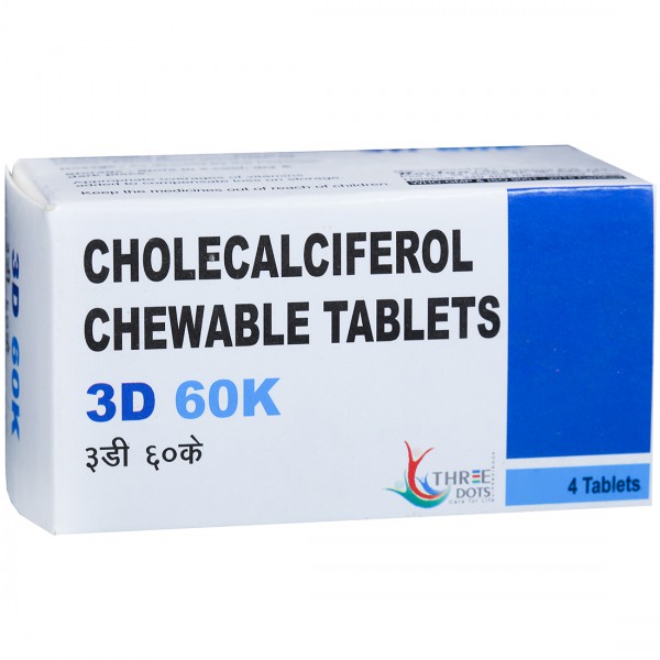 3D 60K Chewable Tablet